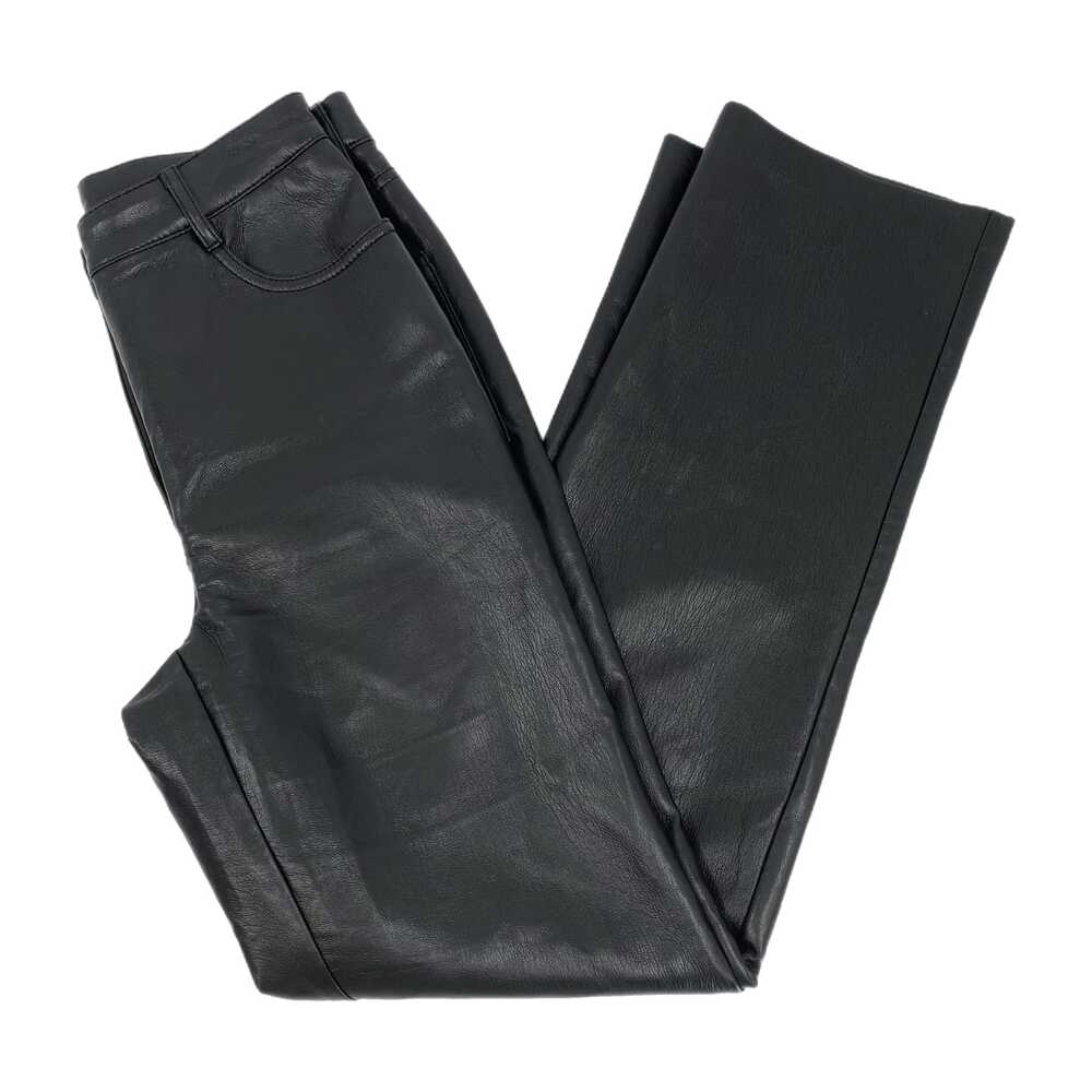 Wilfred Black Melina Pleather Pants | Size 2